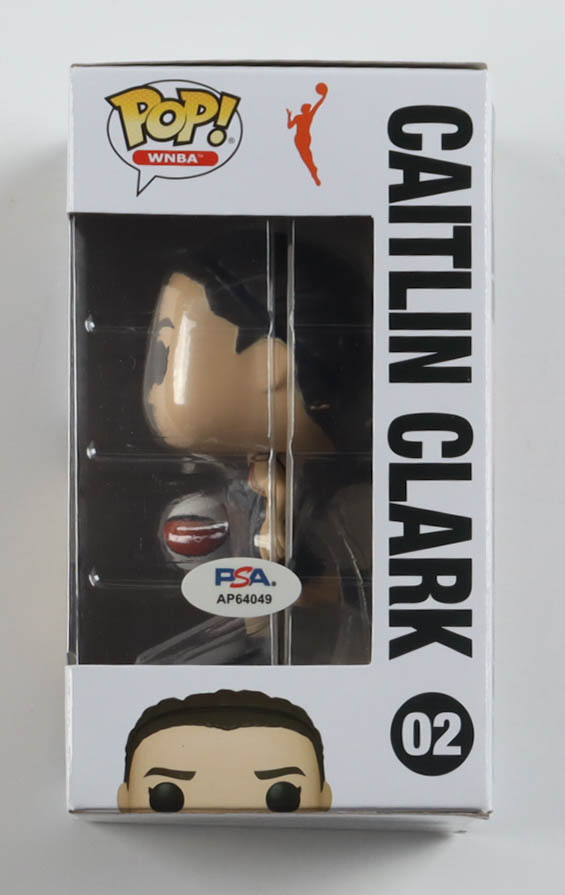 Caitlin Clark Signed Fever #02 Funko Pop! Vinyl Figure (PSA) at PristineAuction.com Caitlin Clark Signed Fever #02 Funko Pop! Vinyl Figure (PSA) at PristineAuction.com