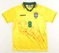 Dunga Signed Brazil Umbro Authentic Jersey (JSA) at PristineAuction.com