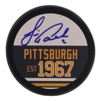 Jim Paek Signed Penguins Logo Hockey Puck (JSA) at PristineAuction.com Jim Paek Signed Penguins Logo Hockey Puck (JSA) at PristineAuction.com