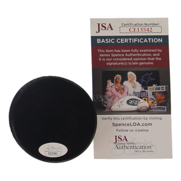 Devan Dubnyk Signed Wild Logo Hockey Puck (JSA) at PristineAuction.com Devan Dubnyk Signed Wild Logo Hockey Puck (JSA) at PristineAuction.com