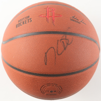 Kevin Durant Signed Rockets Logo NBA Basketball (Beckett) at PristineAuction.com