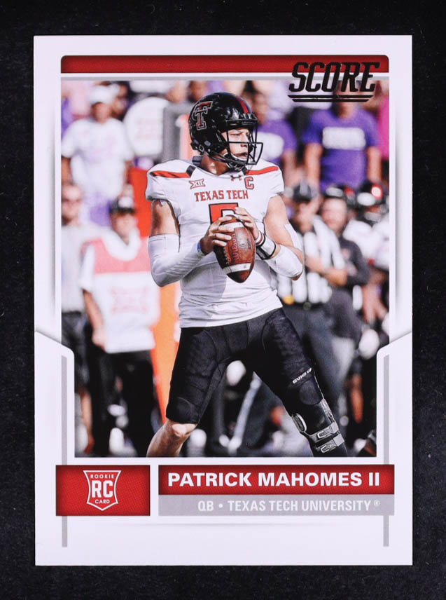 Patrick Mahomes II 2017 Score #403 RC at PristineAuction.com Patrick Mahomes II 2017 Score #403 RC at PristineAuction.com