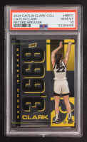 Caitlin Clark 2024 Panini Caitlin Clark Collection Record Breaker #RBCC RC (PSA 10) at PristineAuction.com