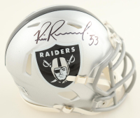Bill Romanowski Signed Raiders Speed Mini Helmet (Beckett) at PristineAuction.com
