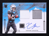 Xavier Legette 2024 Panini Impeccable Elegance Rookie Helmet and Patch Autographs #7 #74/75 RC at PristineAuction.com