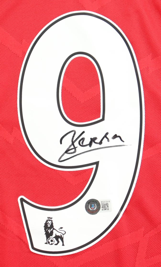 Dimitar Berbatov Signed Manchester United F.C. Nike Authentic Jersey (Beckett) at PristineAuction.com Dimitar Berbatov Signed Manchester United F.C. Nike Authentic Jersey (Beckett) at PristineAuction.com