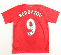 Dimitar Berbatov Signed Manchester United F.C. Nike Authentic Jersey (Beckett) at PristineAuction.com