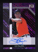 Jim Palmer 2024 Leaf Collective Pro Set Autographs Shimmer Purple #PSAJP1 #4/7 at PristineAuction.com
