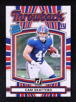 Cam Skattebo 2025 Donruss Rated Rookies Throwback #36 RC at PristineAuction.com