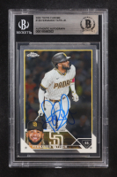 Fernando Tatis Jr. Signed 2023 Topps Chrome #129 (BGS) at PristineAuction.com