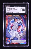Pete Crow-Armstrong 2024 Bowman's Best Refractors #17 RC (CGC 10) at PristineAuction.com