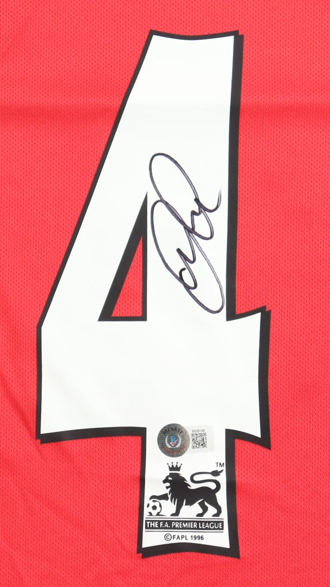 Patrick Vieira Signed Arsenal F.C. Nike Authentic Jersey (Beckett) at PristineAuction.com Patrick Vieira Signed Arsenal F.C. Nike Authentic Jersey (Beckett) at PristineAuction.com