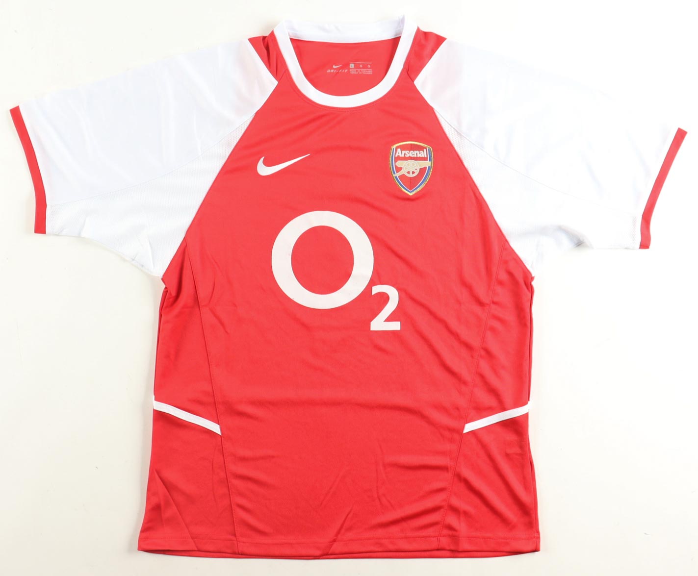 Patrick Vieira Signed Arsenal F.C. Nike Authentic Jersey (Beckett) at PristineAuction.com Patrick Vieira Signed Arsenal F.C. Nike Authentic Jersey (Beckett) at PristineAuction.com