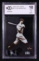 Lou Gehrig 2024 Leaf Limited Ret #213 #348/499 (BCCG 10) at PristineAuction.com