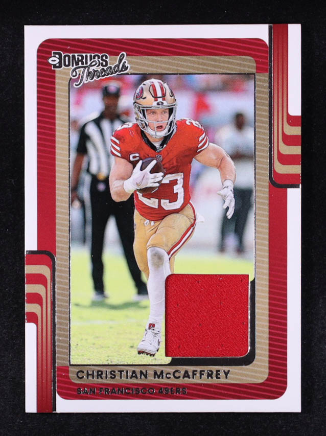 Christian McCaffrey 2025 Donruss Threads #35 at PristineAuction.com Christian McCaffrey 2025 Donruss Threads #35 at PristineAuction.com