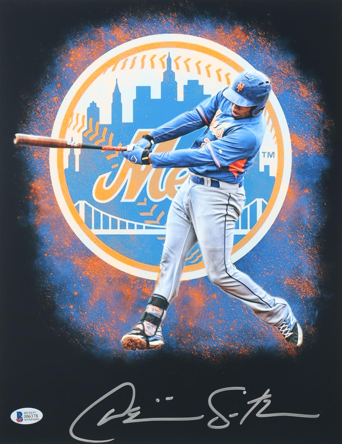Dominic Smith Signed Mets 11x14 Photo (Beckett) at PristineAuction.com Dominic Smith Signed Mets 11x14 Photo (Beckett) at PristineAuction.com