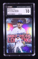 Roki Sasaki 2025 Bowman Chrome Greatness Loading #GL23 RC (CGC 10) at PristineAuction.com