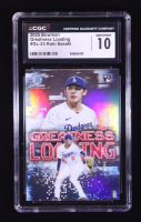 Roki Sasaki 2025 Bowman Chrome Greatness Loading #GL23 RC (CGC 10) at PristineAuction.com