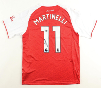 Gabriel Martinelli Signed Arsenal F.C. Adidas Authentic Jersey (Beckett) at PristineAuction.com