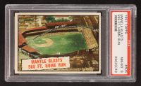 Mickey Mantle 1961 Topps #406 / 565 HR (PSA 8) at PristineAuction.com