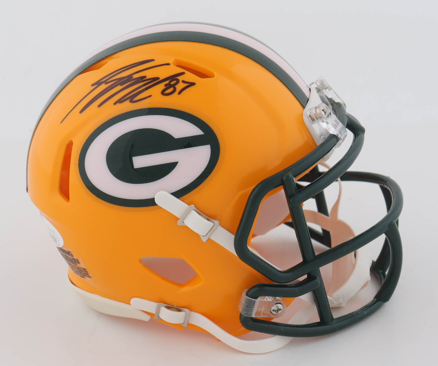 Jordy Nelson Signed Packers Speed Mini Helmet (JSA) at PristineAuction.com Jordy Nelson Signed Packers Speed Mini Helmet (JSA) at PristineAuction.com