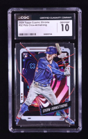 Pete Crow-Armstrong 2024 Topps Cosmic Chrome #52 RC (CGC 10) at PristineAuction.com