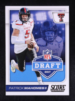 Patrick Mahomes II 2017 Score NFL Draft #2 RC at PristineAuction.com