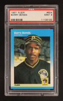 Barry Bonds 1987 Fleer #604 RC (PSA 9) at PristineAuction.com