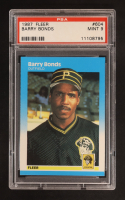 Barry Bonds 1987 Fleer #604 RC (PSA 9) at PristineAuction.com