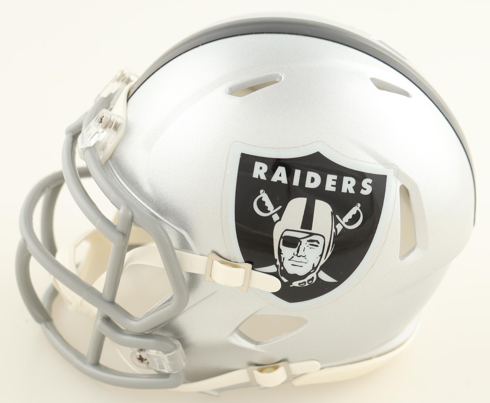 Marcus Allen Signed Custom Framed Photo Display With Raiders Speed Mini Helmet Inscribed "All The Best" & "HOF 03" (Beckett) at PristineAuction.com Marcus Allen Signed Custom Framed Photo Display With Raiders Speed Mini Helmet Inscribed "All The Best" & "HOF 03" (Beckett) at PristineAuction.com