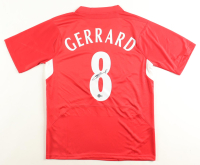 Steven Gerrard Signed Liverpool F.C. Reebok Authentic Jersey (Beckett) at PristineAuction.com