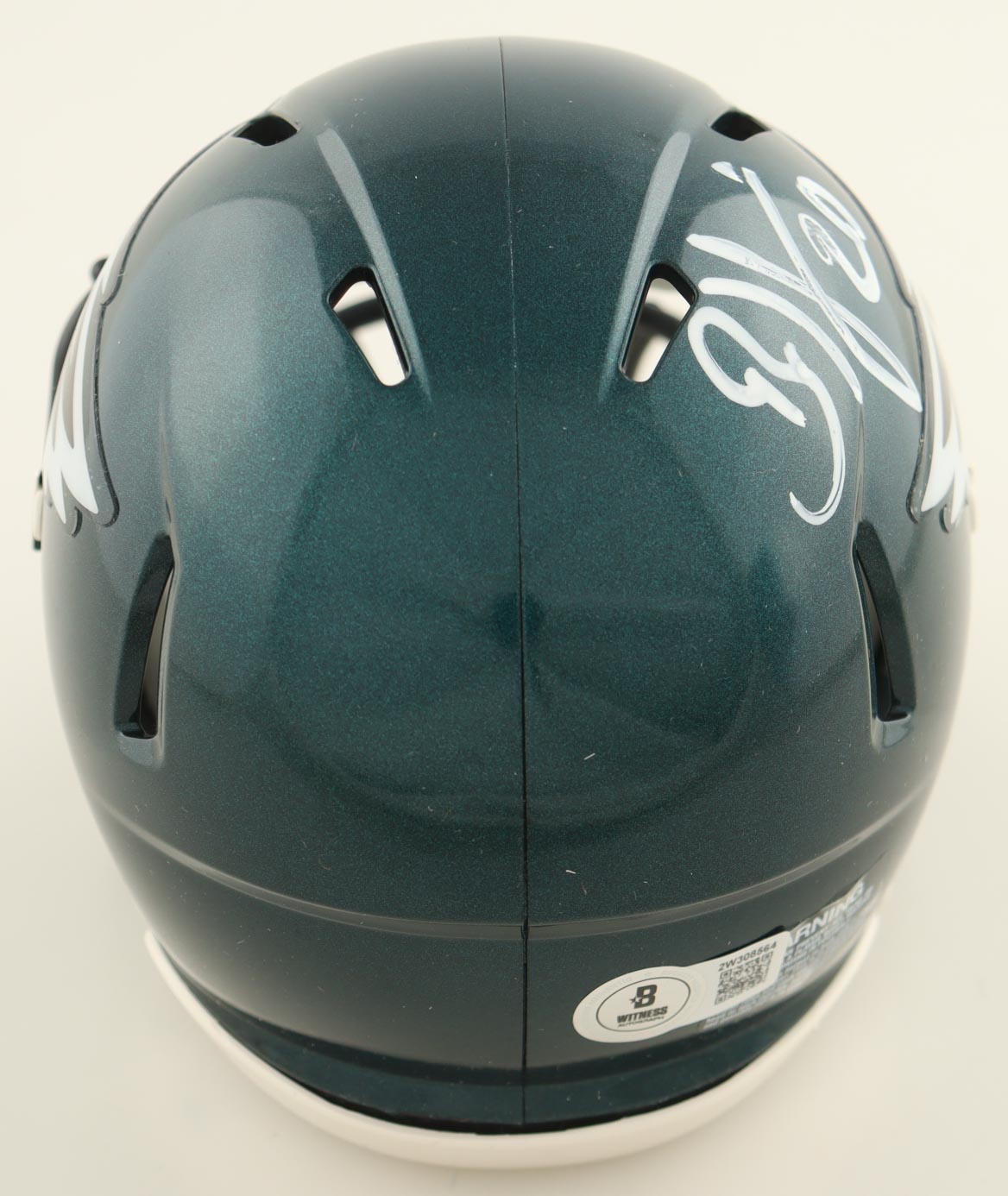 Brian Dawkins Signed Eagles Speed Mini Helmet (Beckett) at PristineAuction.com Brian Dawkins Signed Eagles Speed Mini Helmet (Beckett) at PristineAuction.com