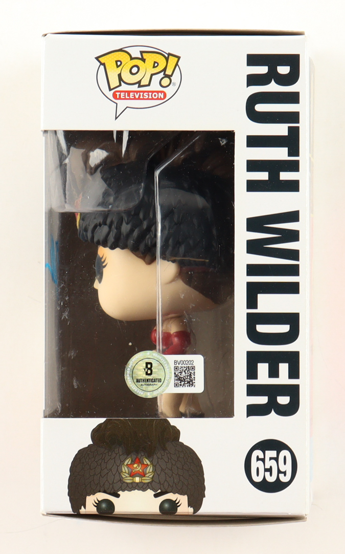 Alison Brie Signed "GLOW" #659 Ruth Wilder Funko Pop! Vinyl Figure (Beckett) at PristineAuction.com Alison Brie Signed "GLOW" #659 Ruth Wilder Funko Pop! Vinyl Figure (Beckett) at PristineAuction.com