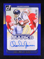 Charlie Joiner 2020 Donruss Signature Marks Blue #17 #44/50 at PristineAuction.com