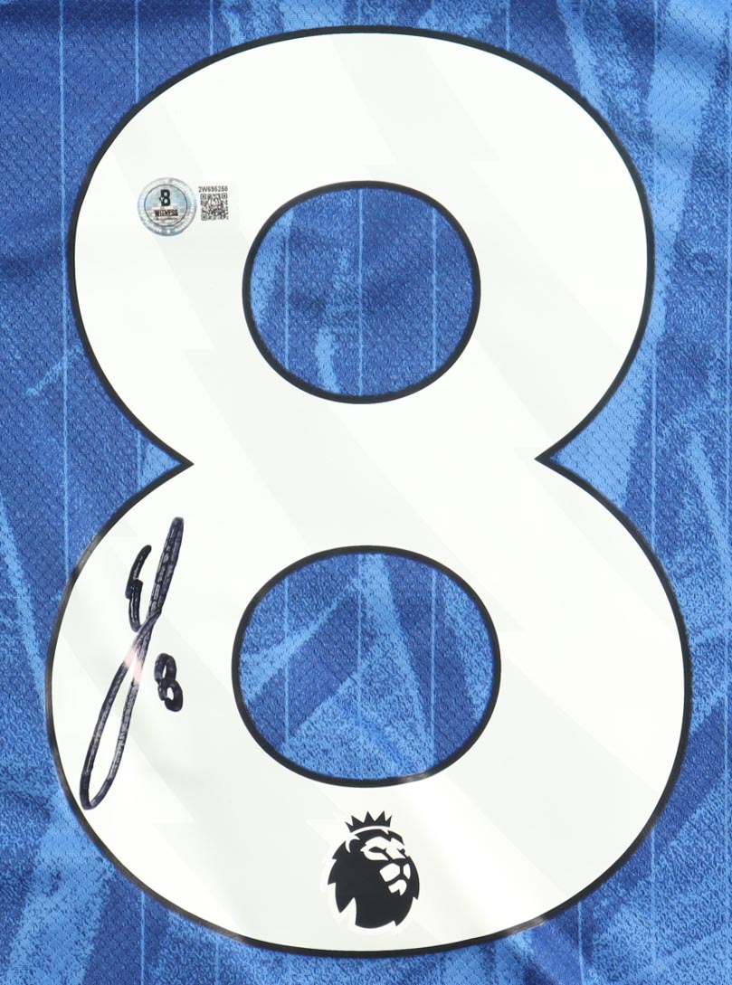 Enzo Fernandez Signed Chelsea F.C. Nike Authentic Jersey (Beckett) at PristineAuction.com Enzo Fernandez Signed Chelsea F.C. Nike Authentic Jersey (Beckett) at PristineAuction.com