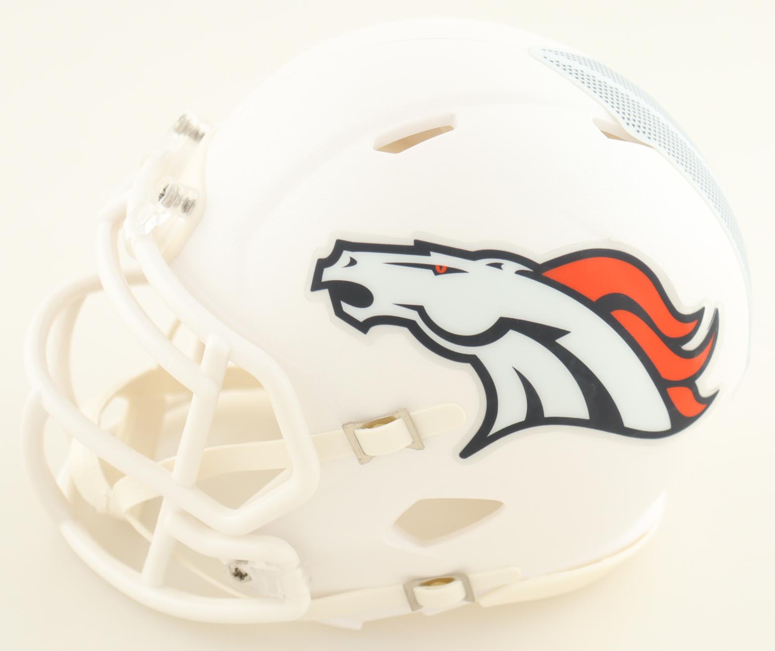 Nik Bonitto Signed Broncos Alternate Speed Mini Helmet (Beckett) at PristineAuction.com Nik Bonitto Signed Broncos Alternate Speed Mini Helmet (Beckett) at PristineAuction.com