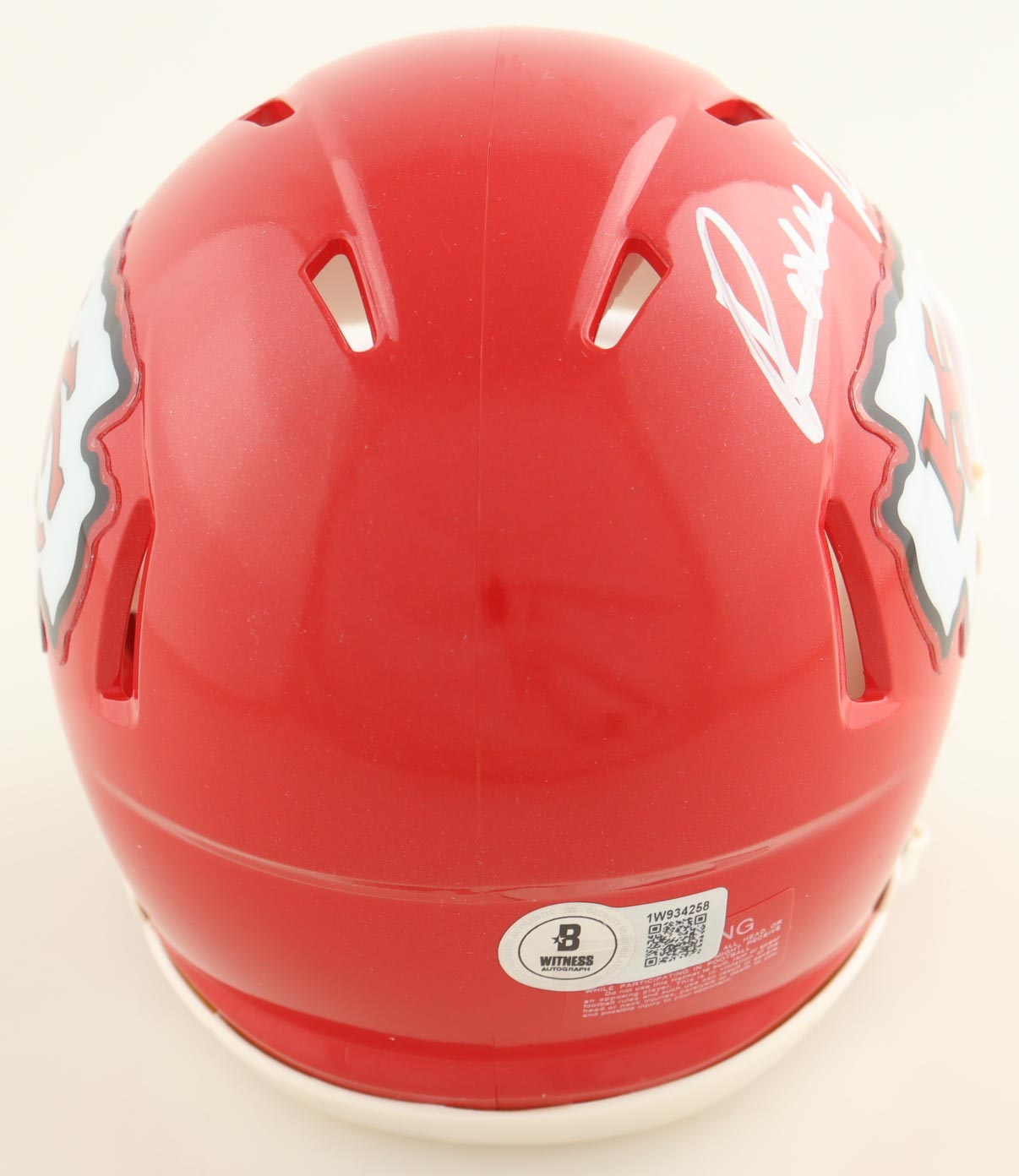 Rashee Rice Signed Chiefs Speed Mini Helmet (Beckett) at PristineAuction.com Rashee Rice Signed Chiefs Speed Mini Helmet (Beckett) at PristineAuction.com