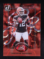 Shedeur Sanders 2025 Donruss Rated Rookies Retro #11 RC at PristineAuction.com
