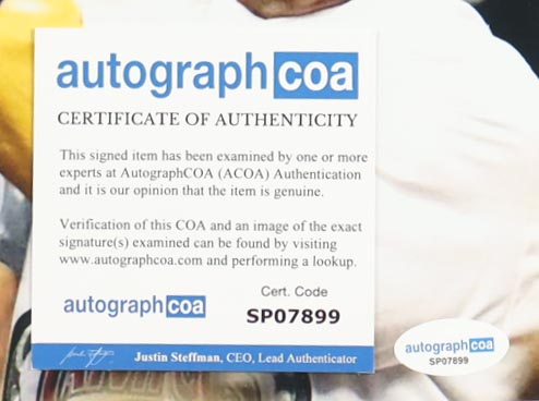 Dick Vermeil Signed Rams 8x10 Photo Inscribed "Good Luck" & "Coach" (ACOA) at PristineAuction.com Dick Vermeil Signed Rams 8x10 Photo Inscribed "Good Luck" & "Coach" (ACOA) at PristineAuction.com