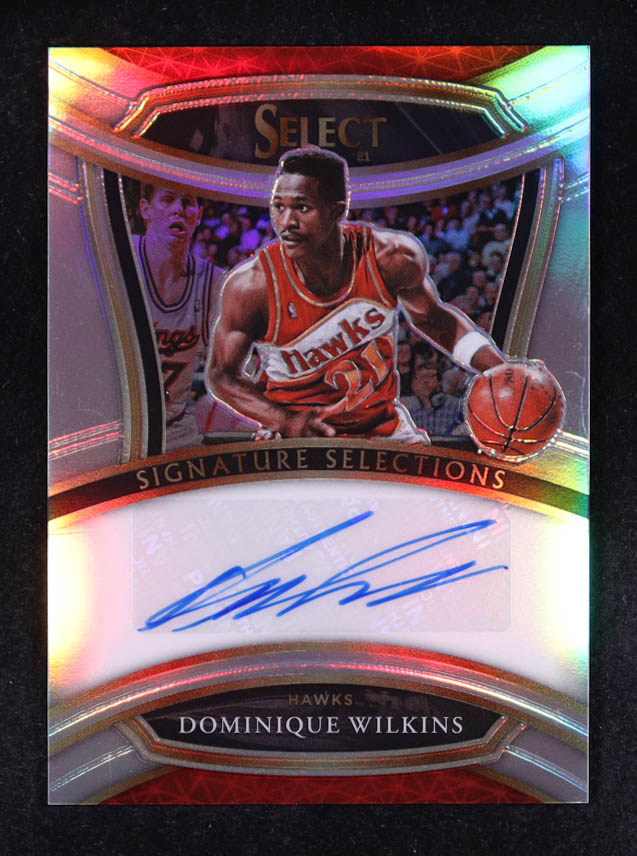 Dominique Wilkins 2020-21 Select Signature Selections #18 at PristineAuction.com Dominique Wilkins 2020-21 Select Signature Selections #18 at PristineAuction.com