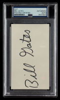 Bill Gates Signed 3x5 Cut (PSA) at PristineAuction.com