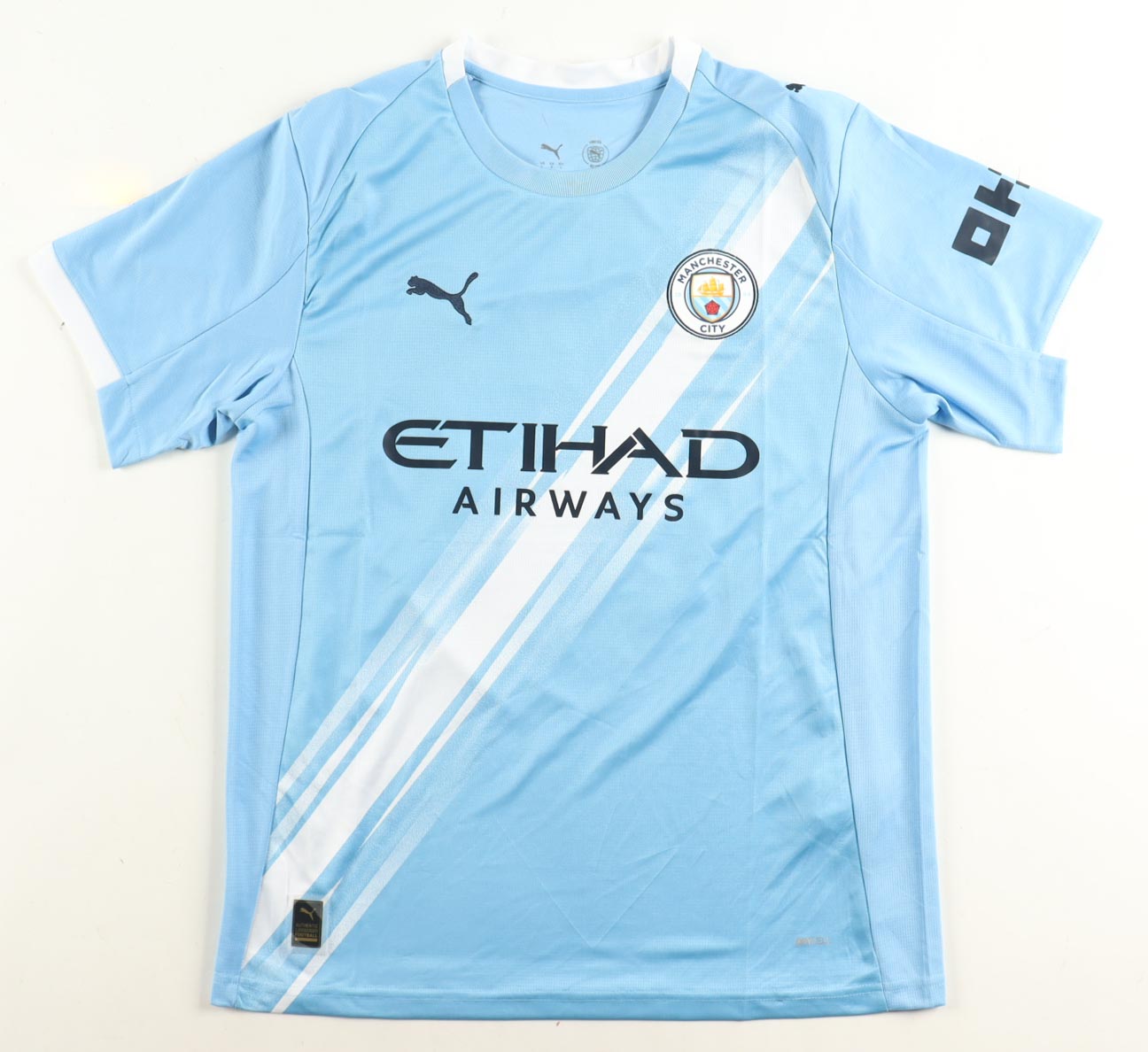 Phil Foden Signed Manchester City F. C. Puma Authentic Jersey (Beckett) at PristineAuction.com Phil Foden Signed Manchester City F. C. Puma Authentic Jersey (Beckett) at PristineAuction.com