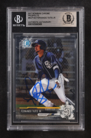 Fernando Tatis Jr. Signed 2017 Bowman Chrome Prospects #BCP160 RC (BGS) at PristineAuction.com