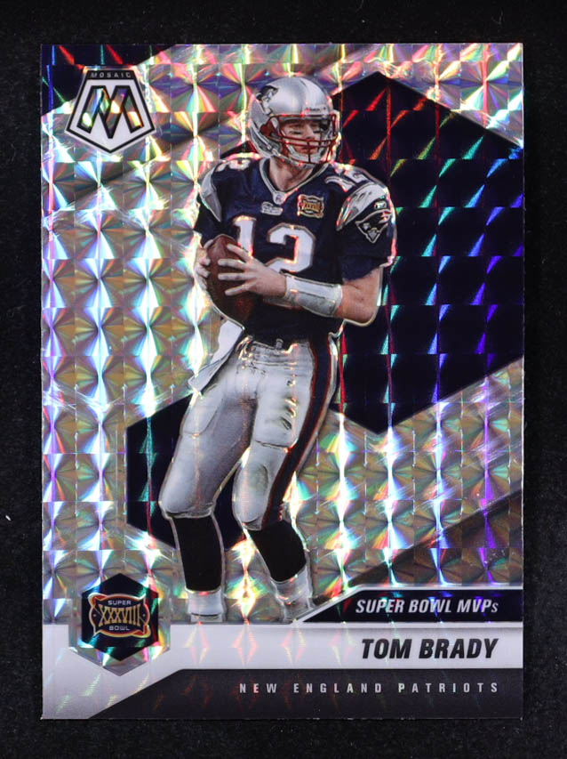 Tom Brady 2021 Panini Mosaic Mosaic #282 MVP at PristineAuction.com Tom Brady 2021 Panini Mosaic Mosaic #282 MVP at PristineAuction.com