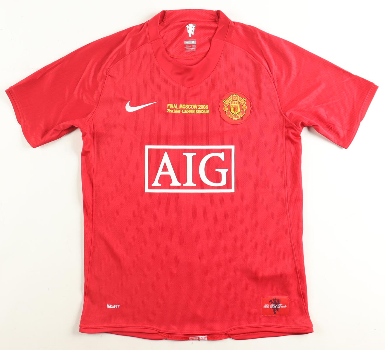 Ryan Giggs Signed Manchester United F.C. Nike Authentic Jersey (Beckett) at PristineAuction.com Ryan Giggs Signed Manchester United F.C. Nike Authentic Jersey (Beckett) at PristineAuction.com