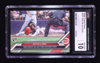 Elly De La Cruz 2024 Topps Now #307 RC (CGC 10) at PristineAuction.com