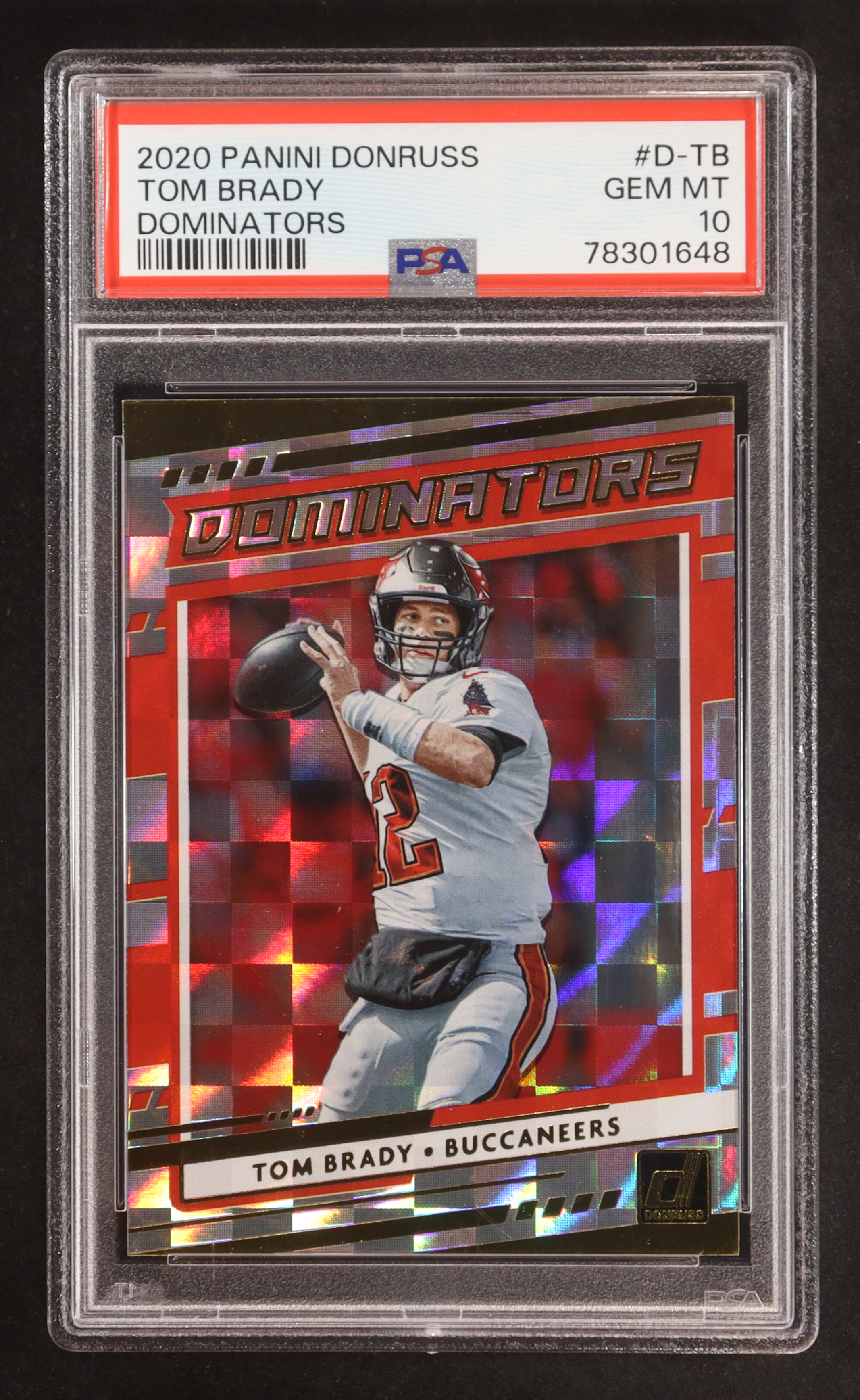 Tom Brady 2020 Donruss Dominators #4 (PSA 10) at PristineAuction.com Tom Brady 2020 Donruss Dominators #4 (PSA 10) at PristineAuction.com