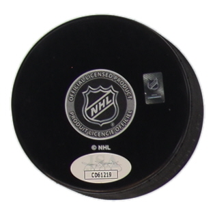 Connor McMichael Signed Capitals Logo Hockey Puck (JSA) at PristineAuction.com Connor McMichael Signed Capitals Logo Hockey Puck (JSA) at PristineAuction.com
