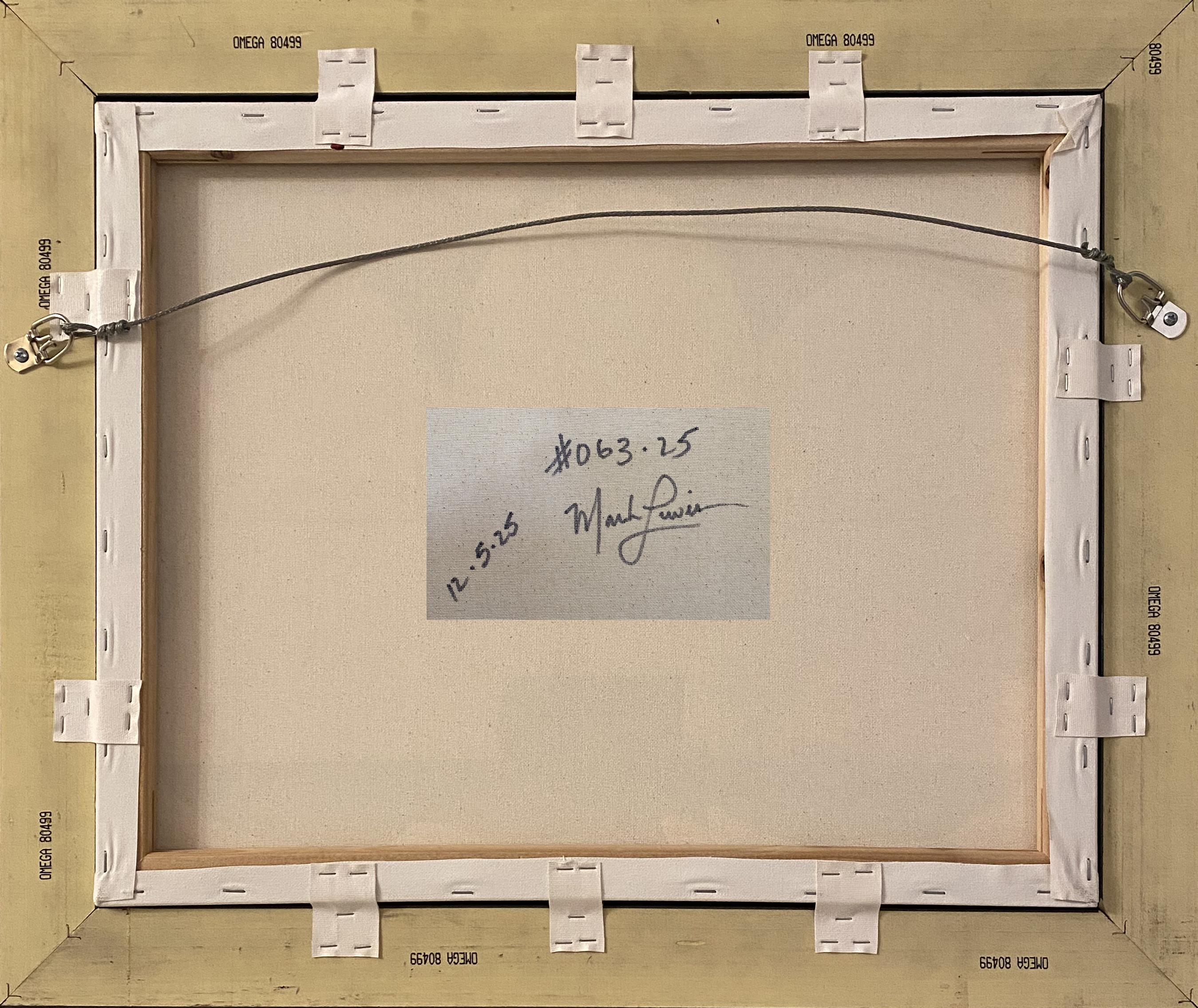 Mark Lewis Custom Framed Original Painting On Canvas #063-25 (Lewis) at PristineAuction.com Mark Lewis Custom Framed Original Painting On Canvas #063-25 (Lewis) at PristineAuction.com