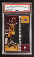 LeBron James 2019-20 Donruss Optic Winner Stays #10 (PSA 10) at PristineAuction.com